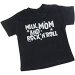 T-shirt Milk, Mom & Rock'n Roll nouveau modèle