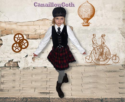 Habit steampunk pour enfant