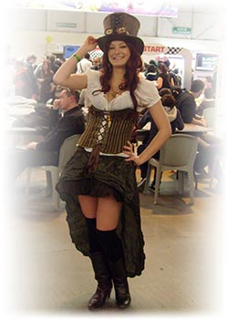 Fille steampunk