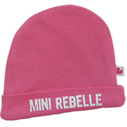 Bonnet bébé Mini Rebelle Rose
