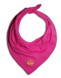 Bavoir-bandana Petit Royal