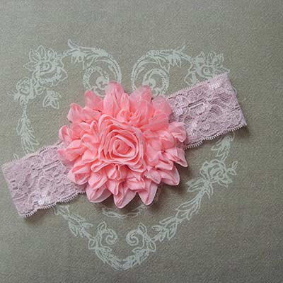 Bandeau rose élégance