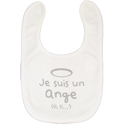 Bavoir Si, si je suis un ange